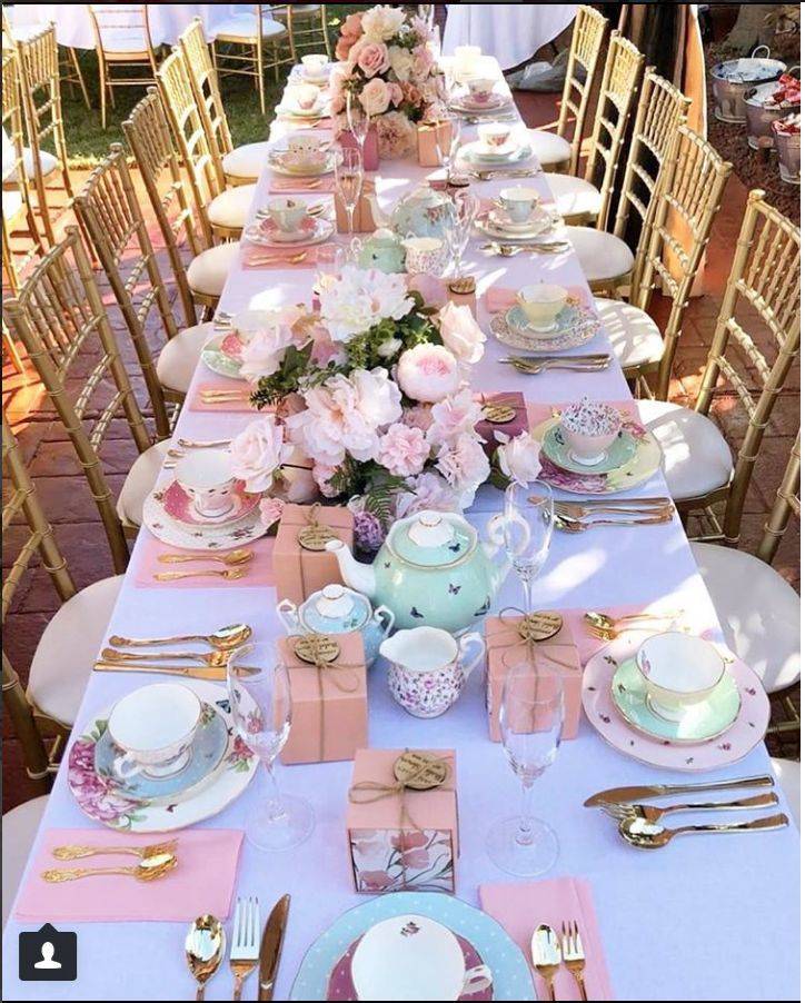 Afternoon Garden Tea Party Pictures