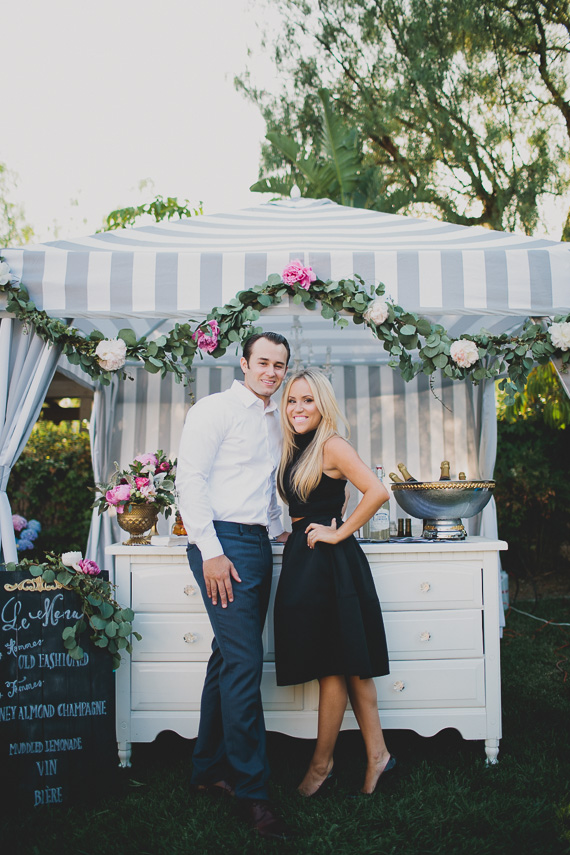 Rustic Garden Engagement Party