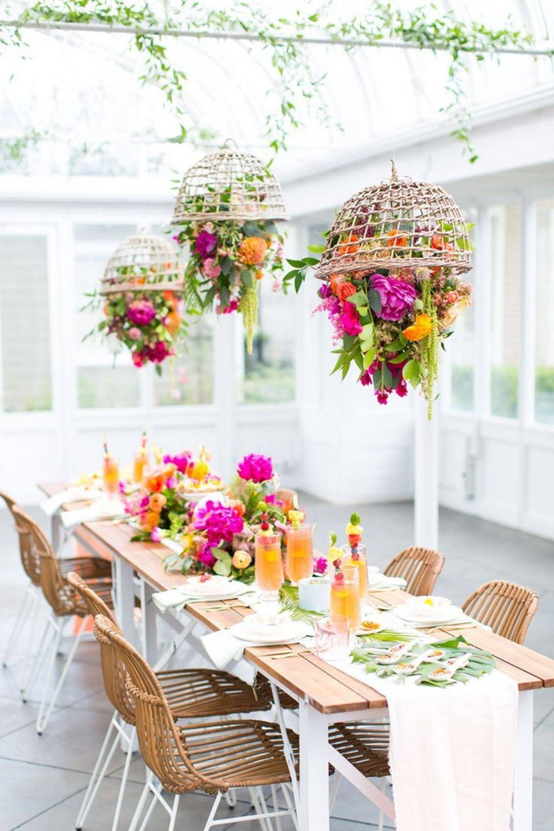 An Indoor Garden Party Bridal Shower