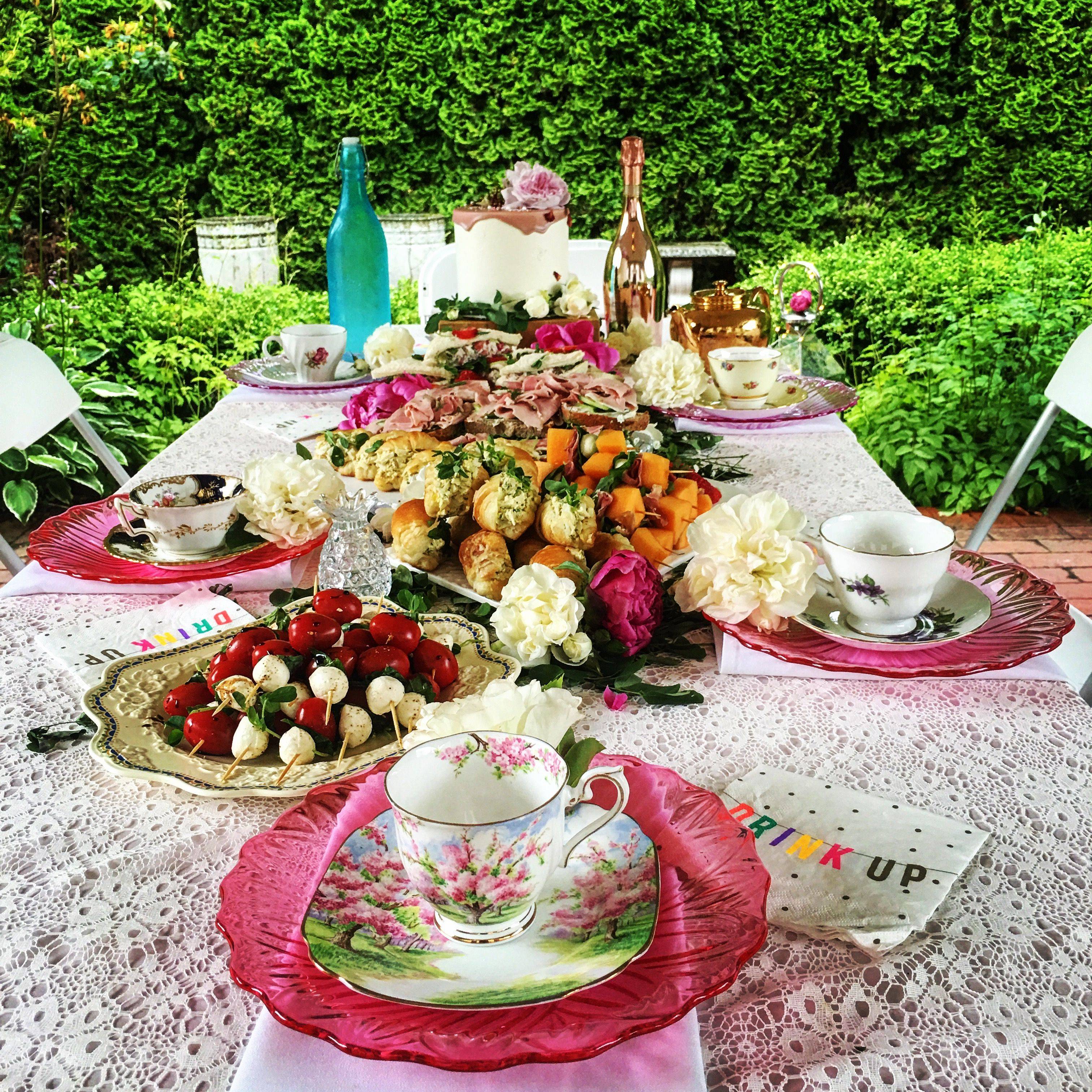 Wedding Wednesday Tea Party Table Settings