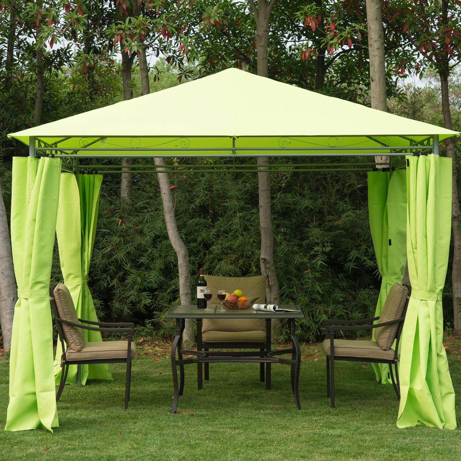 Outdoor Cali Christmas Party Tent Decorations