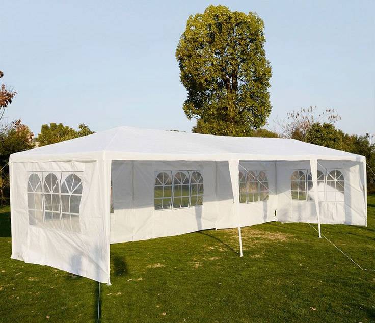 Tangkula X Portable Canopy Tent Wedding Party Tent Outdoor
