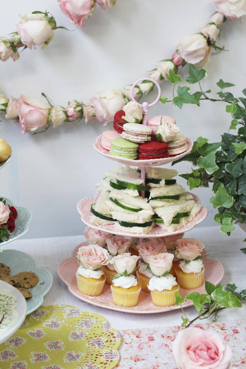 Childrens Garden Tea Tea Party Table Settings