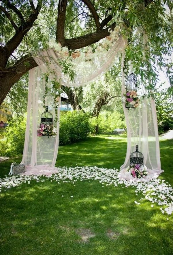 Ceremony Decoration Beautiful Outdoor Wedding
