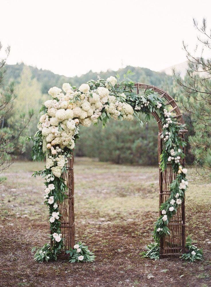 A Wooden Garden Arch