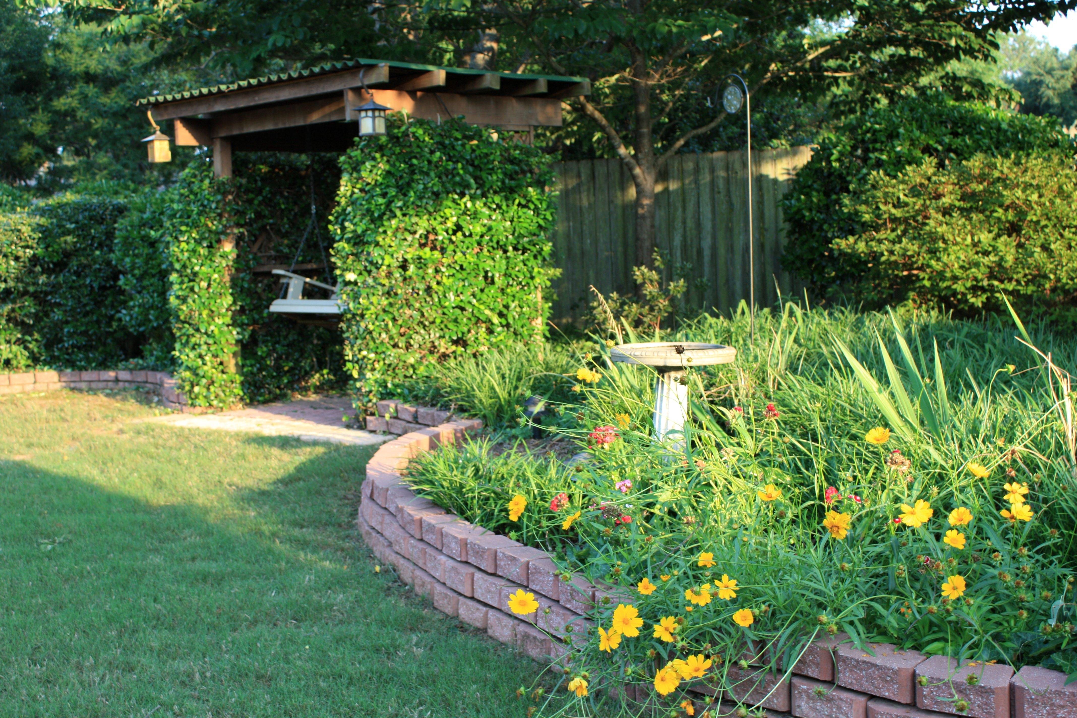 Soothing Garden Escape Side Yard Garden