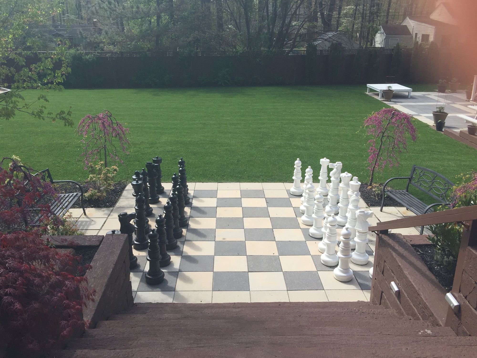 Garden Chess Set Chess