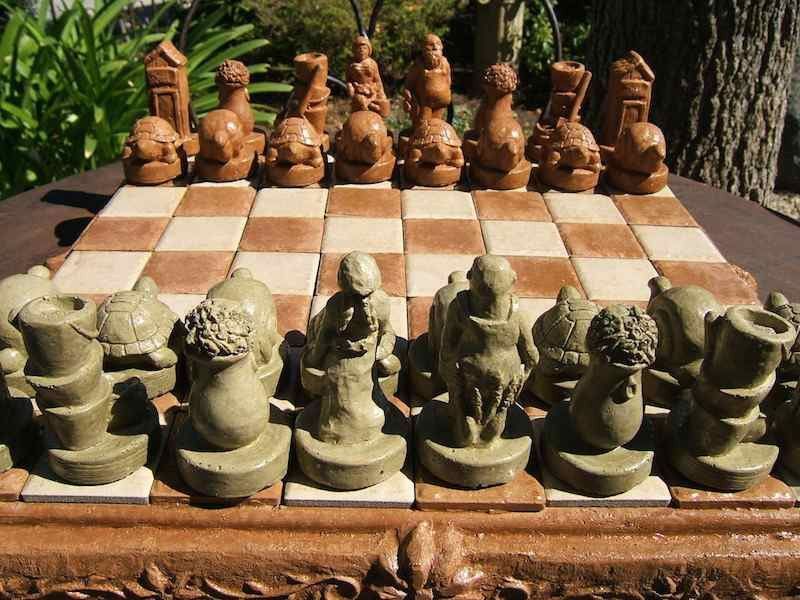 Chess Set Patio