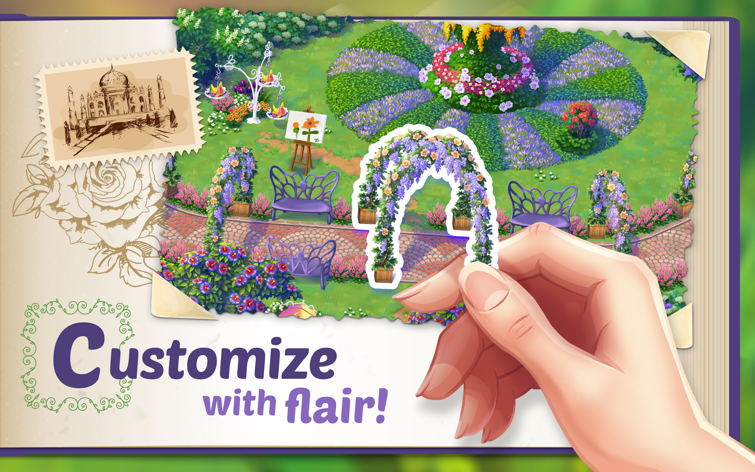 Lilys Garden Match Design Decorate Amazonca Appstore For Android