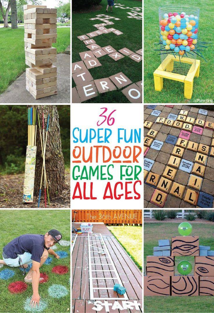 Diy Outdoor Family Games