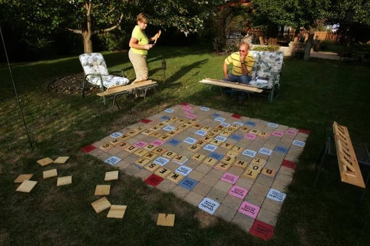 Four Plain Unfinished Diy Diy Yard Games