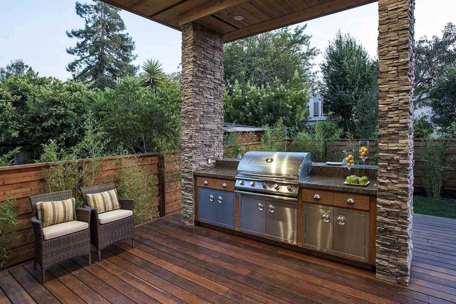 Outdoor Bbq Bar Hidden Bar Supports Sale