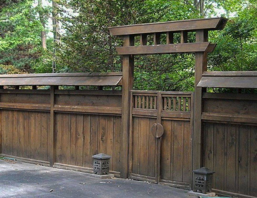 Traditional Japanese Fence And Gates Design Ideas Japanese Gate