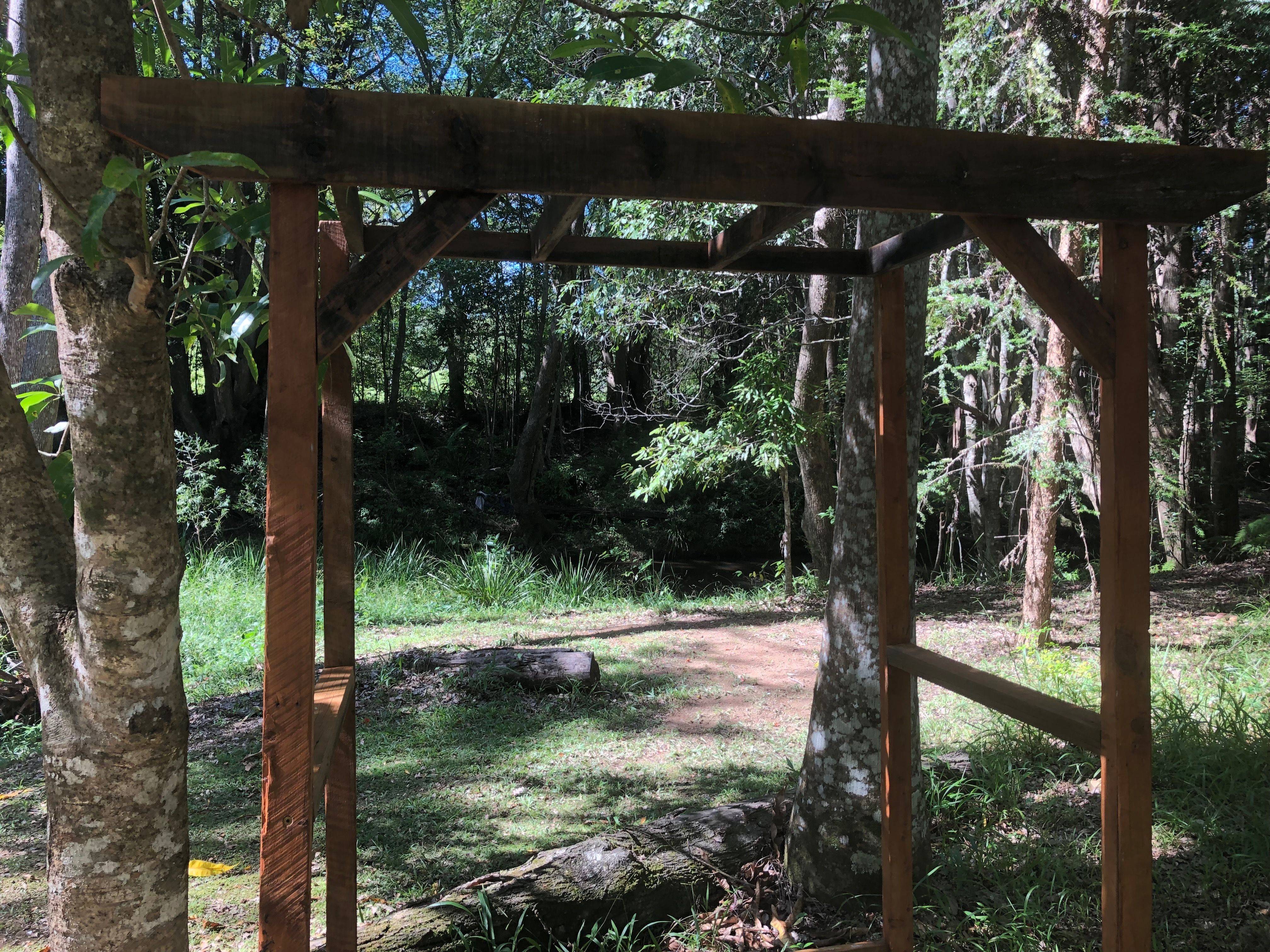 Torii Japanese Gate Garden Wooden Arch Vintage Style Asia Feng