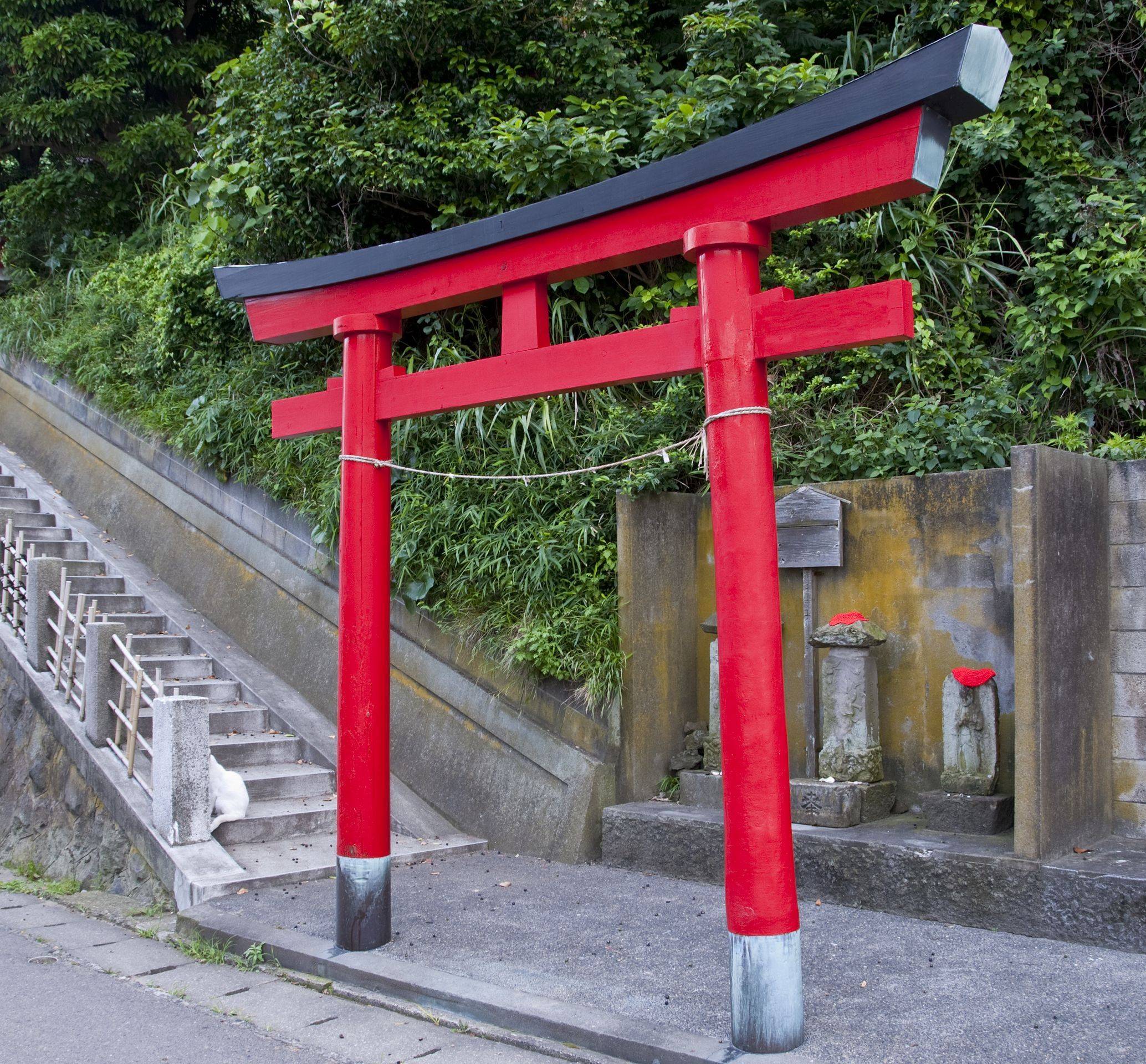 A Japanese Torii Gate