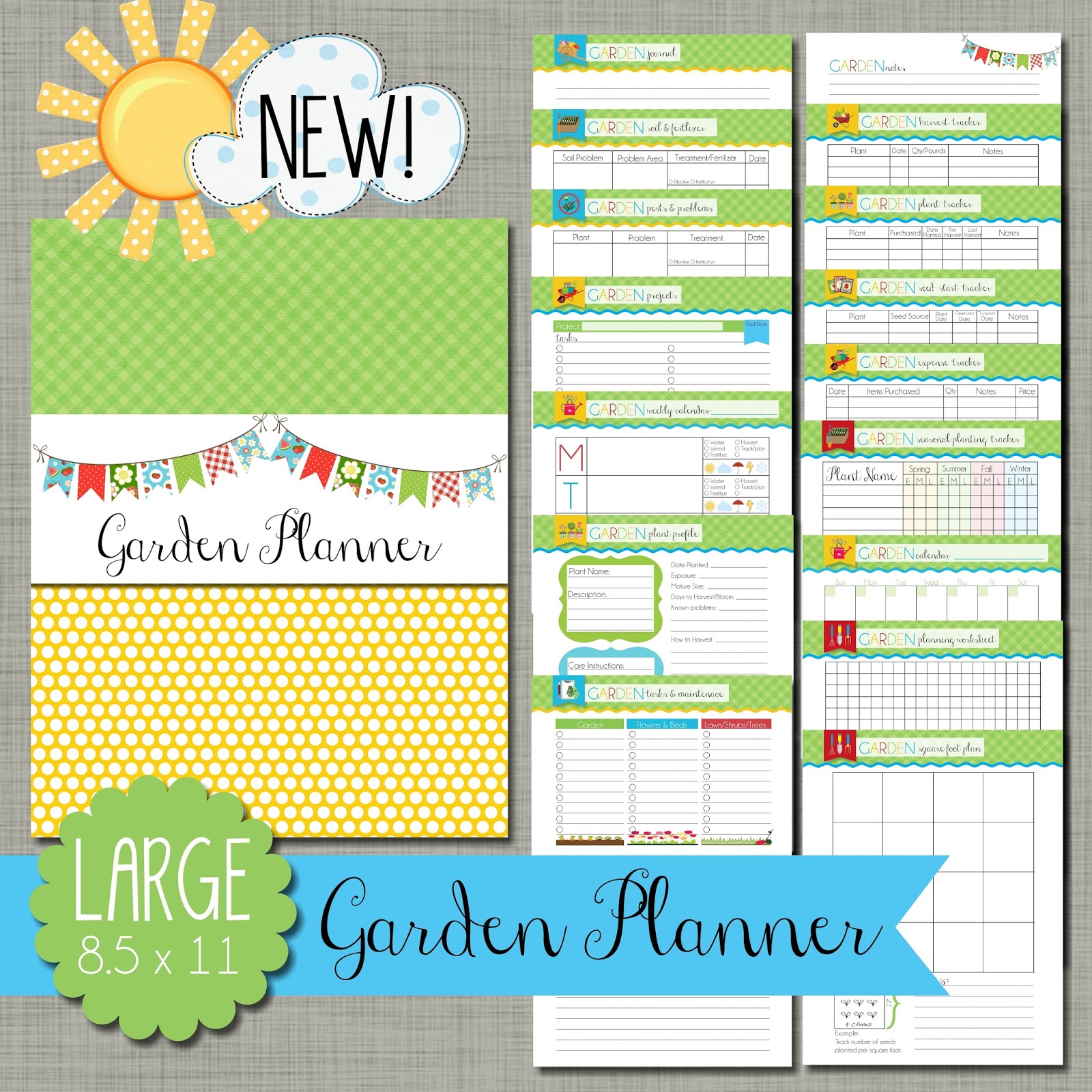Free Garden Planner Printable Pdf