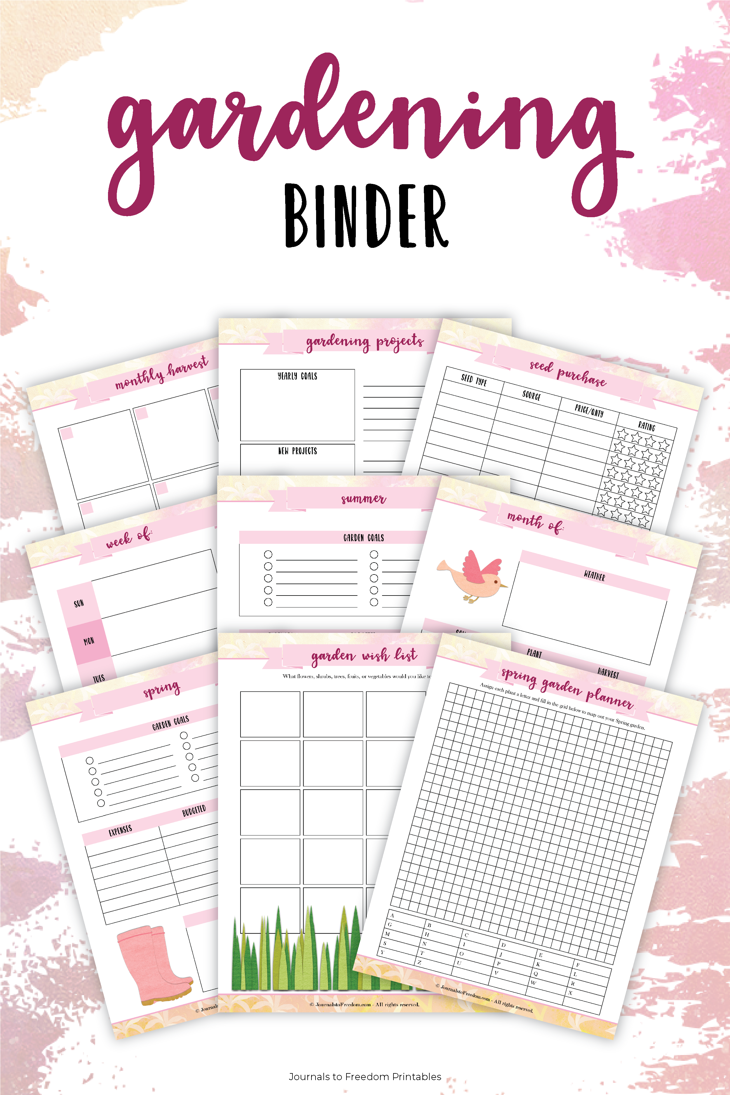 Garden Planning Notebook