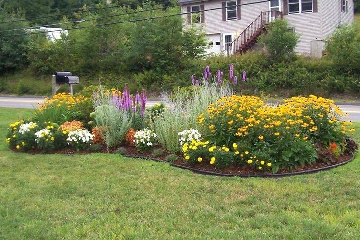 Front Landscape Flower Garden Plans