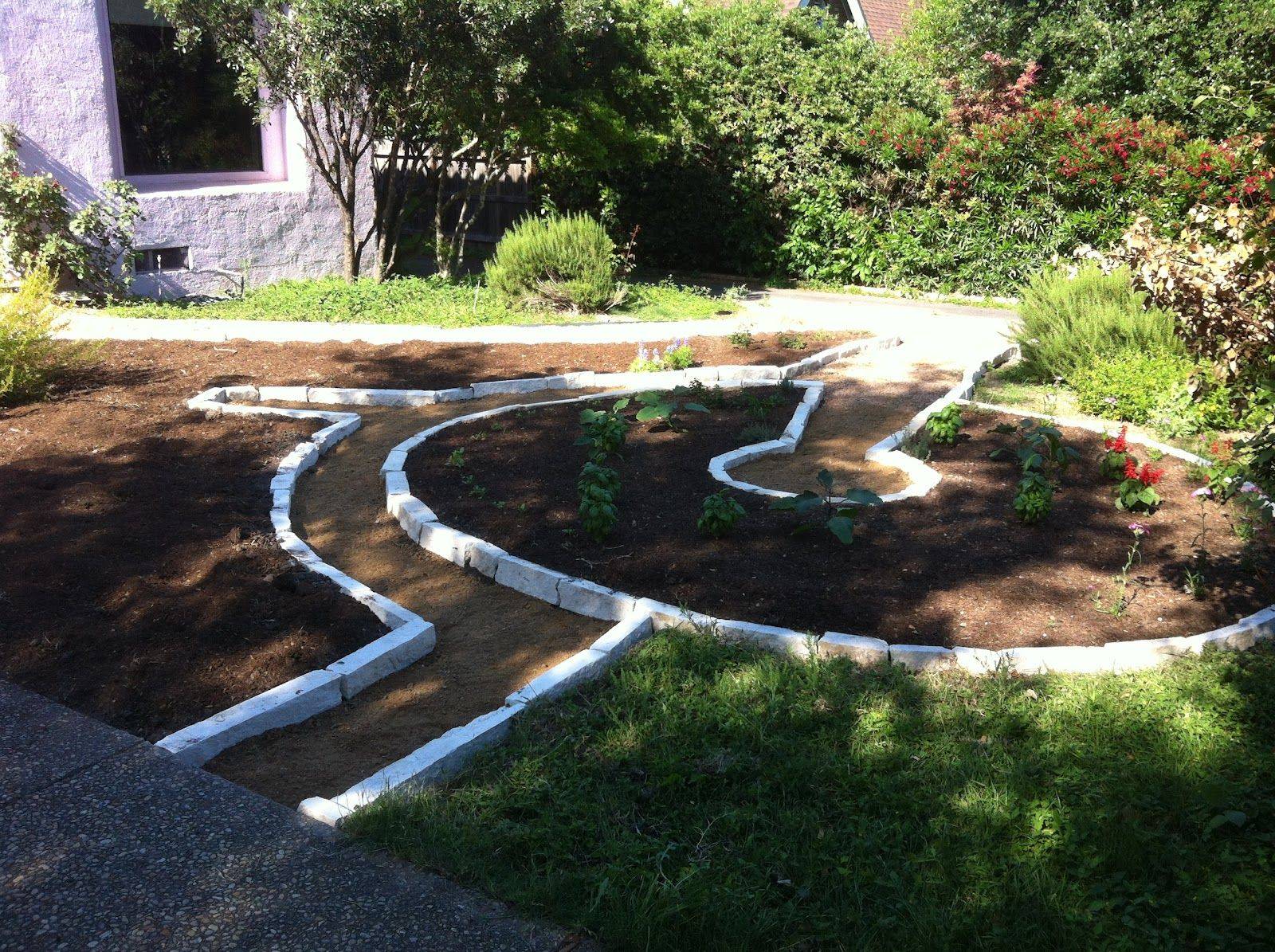 A Keyhole Garden