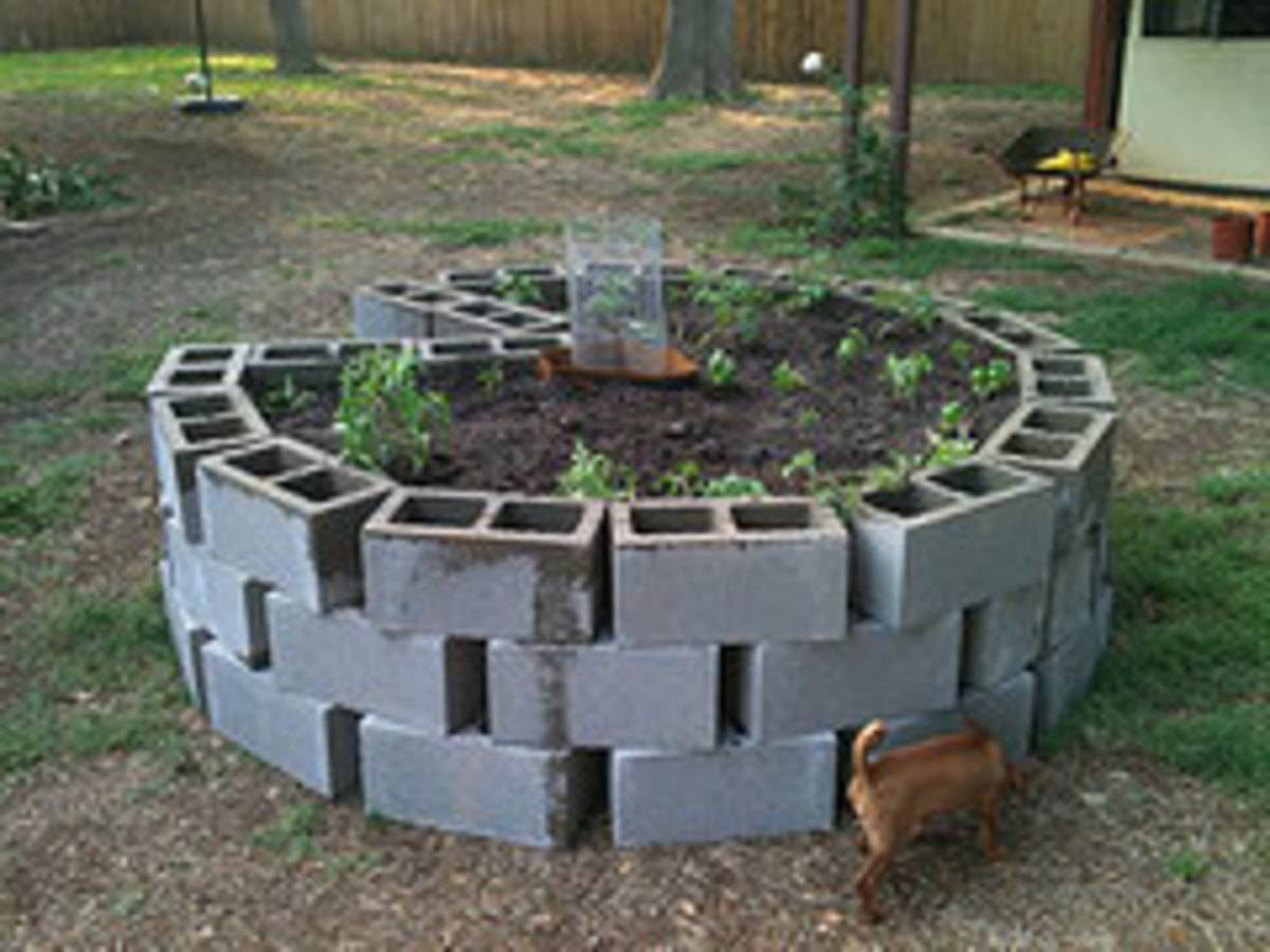 A Gardening Secret Keyhole Garden