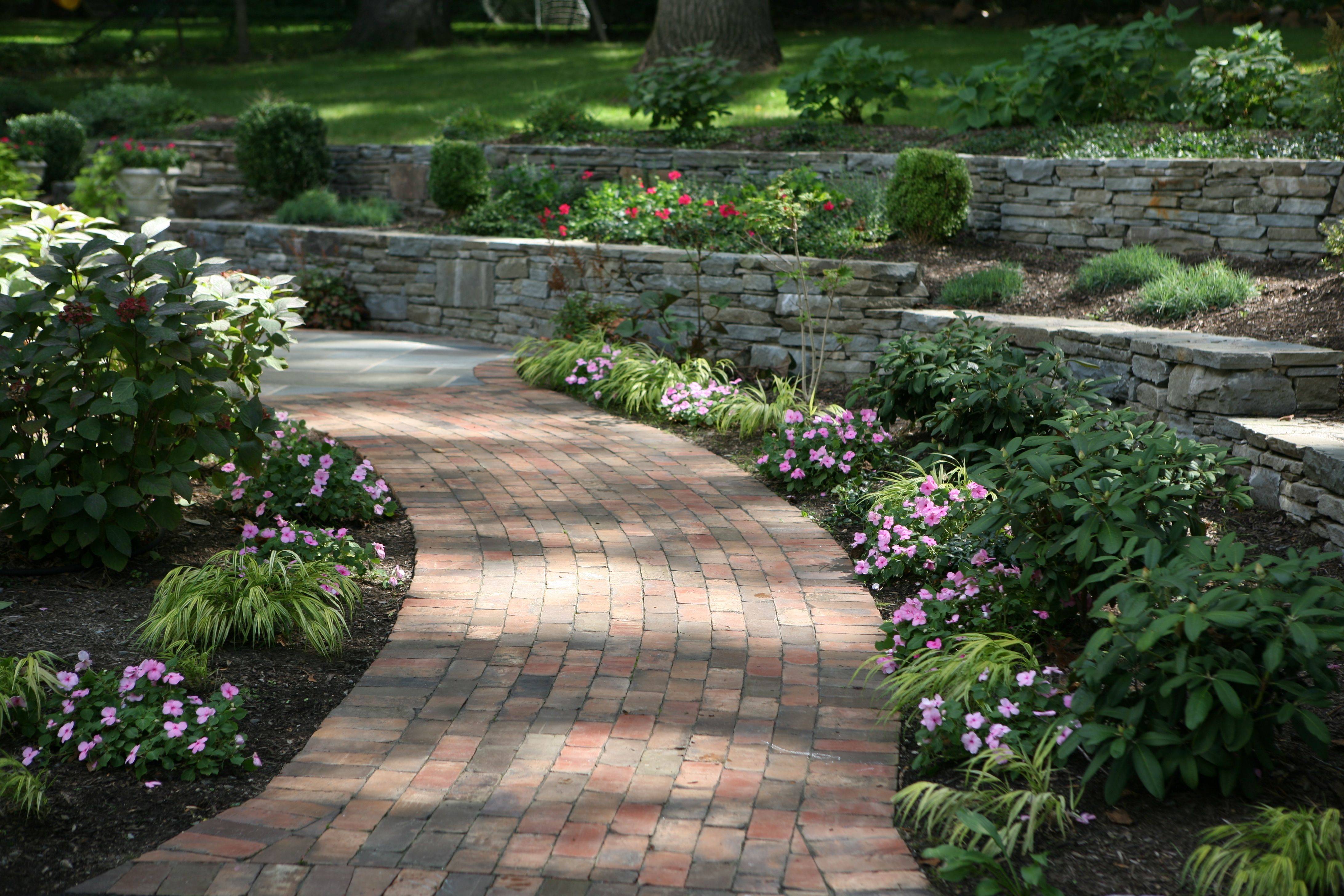 Walkway Landscape Patio Ideas Front Yard Landscaping Design Yards