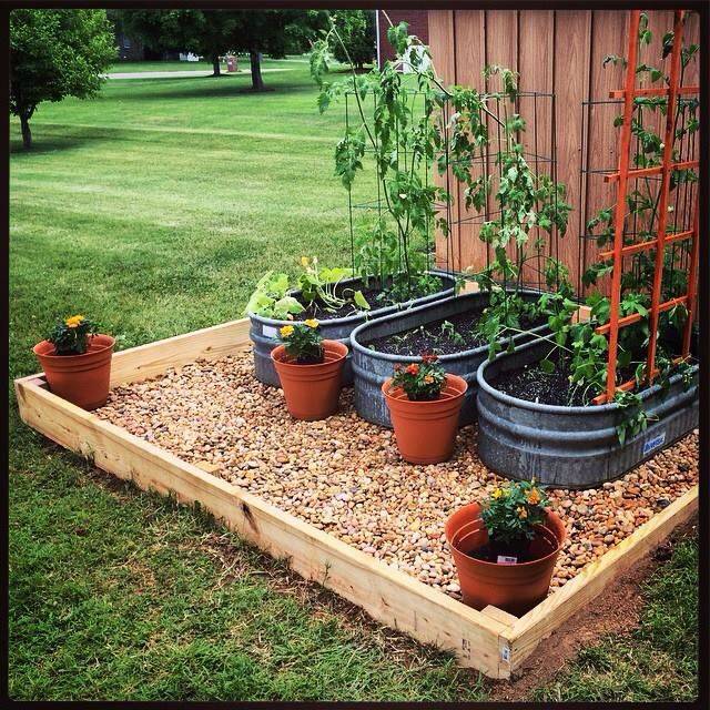 Raised Garden Bed Idea