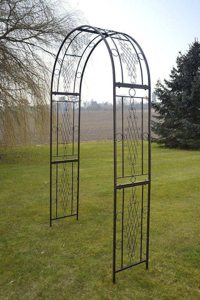 Metal Arched Garden Trellis