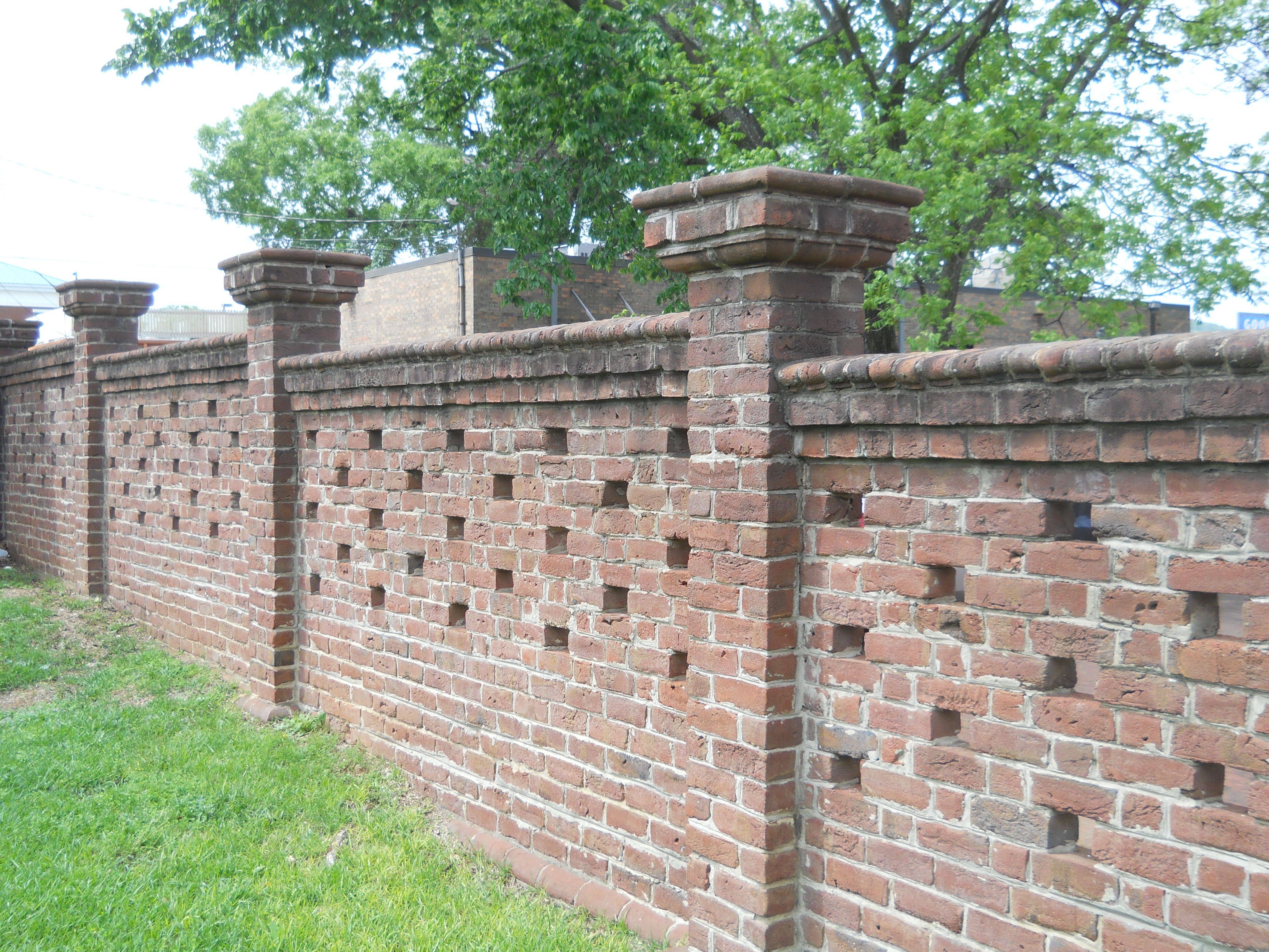 Your Old Brick Retaining Wall