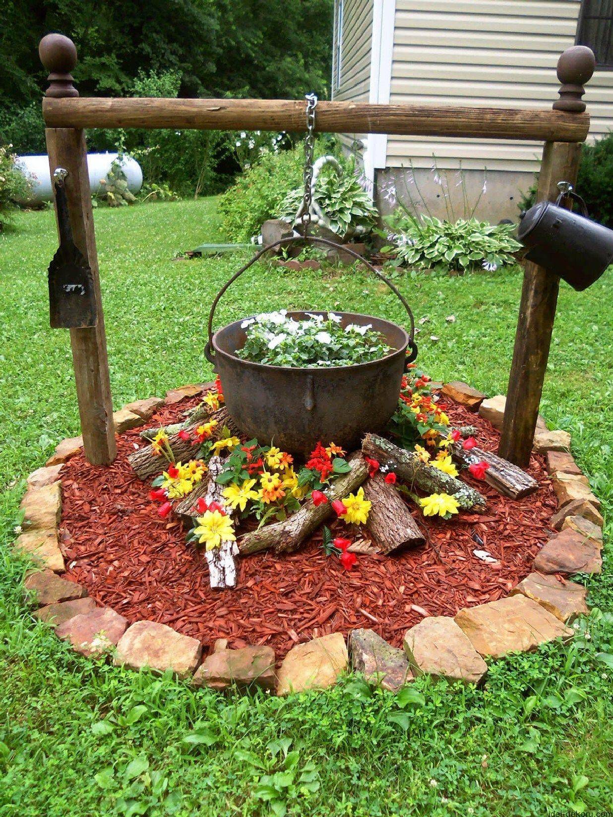 A Round Garden Bed