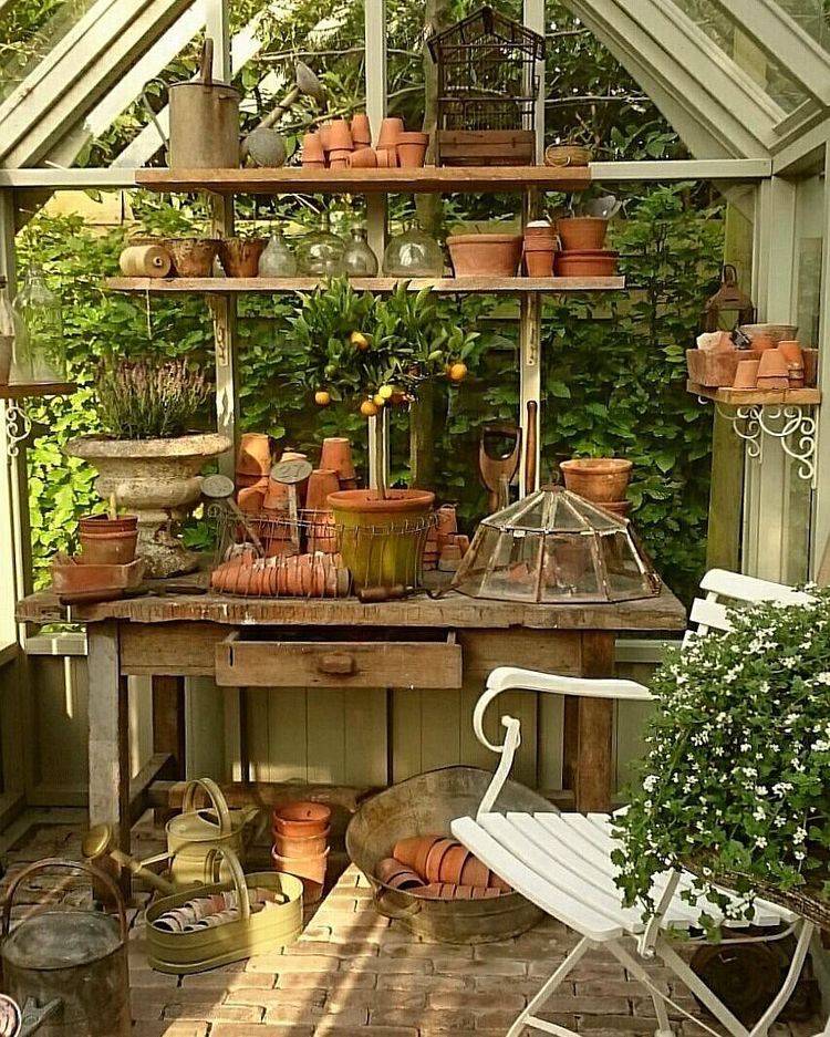 Indoor Herb Garden Greenhouse Home And Garden Designs