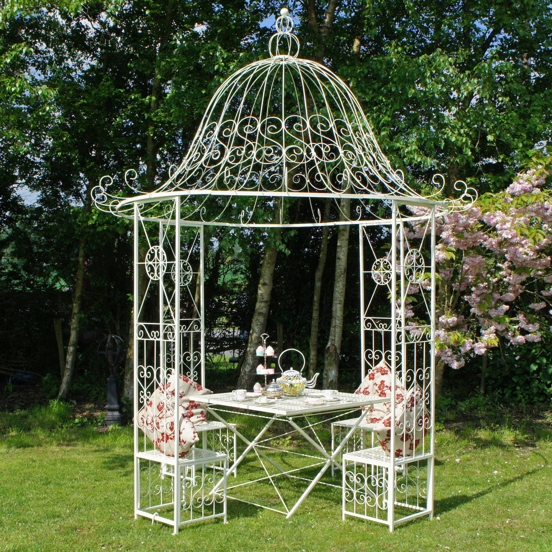 Homemade Wooden Gazebo