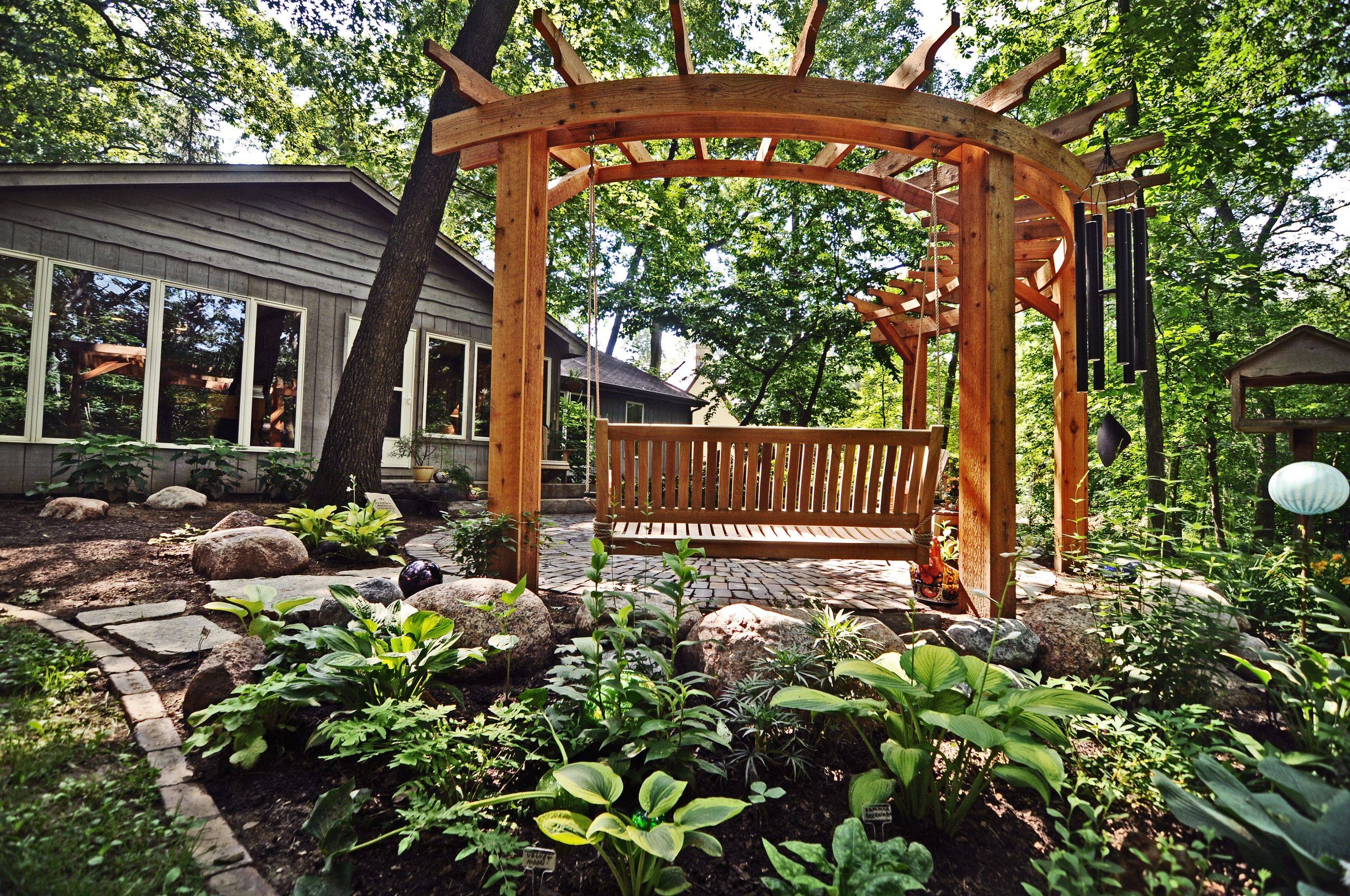 The Home Backyard Pergola