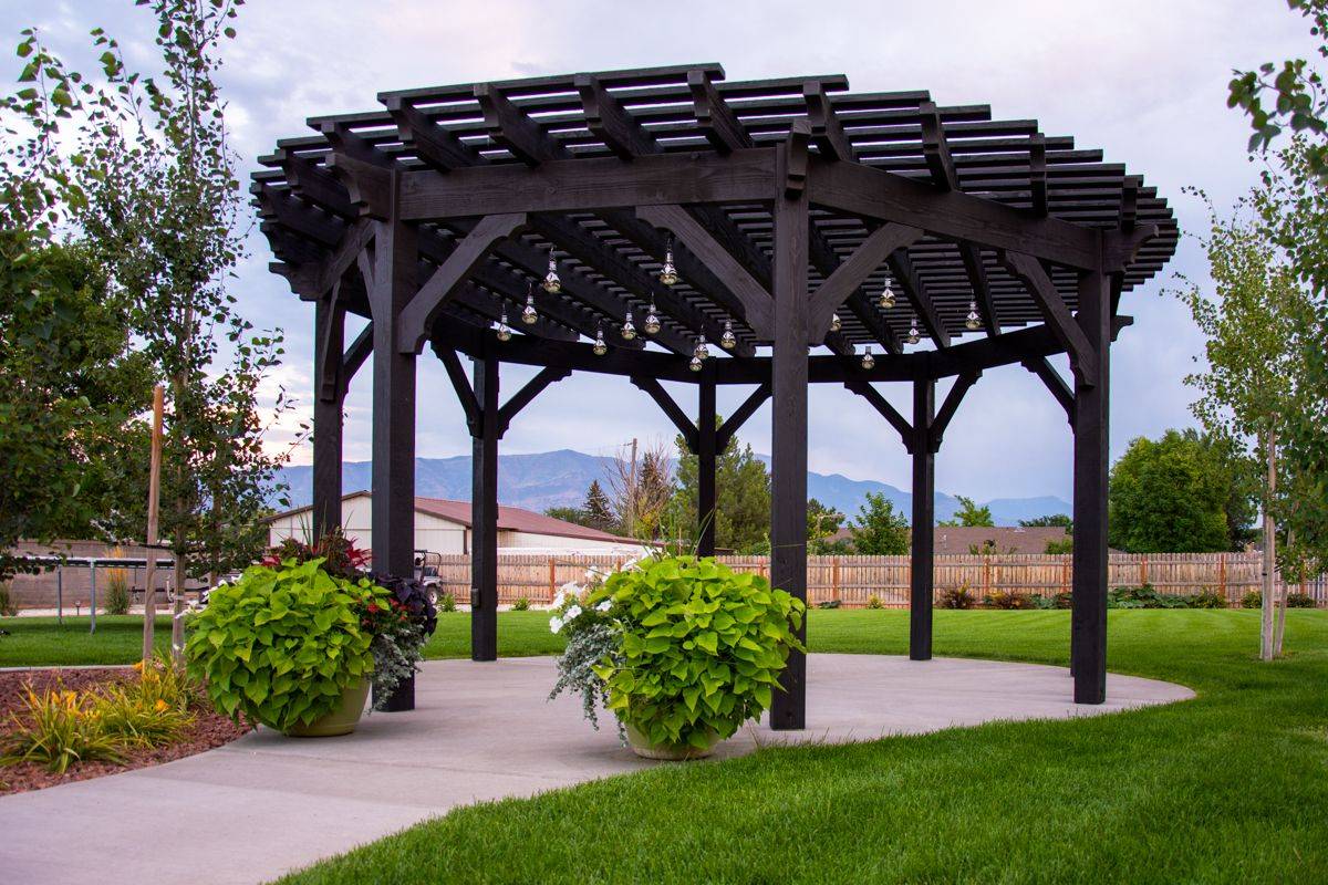 Round Pergola Garden Pergola Ideas