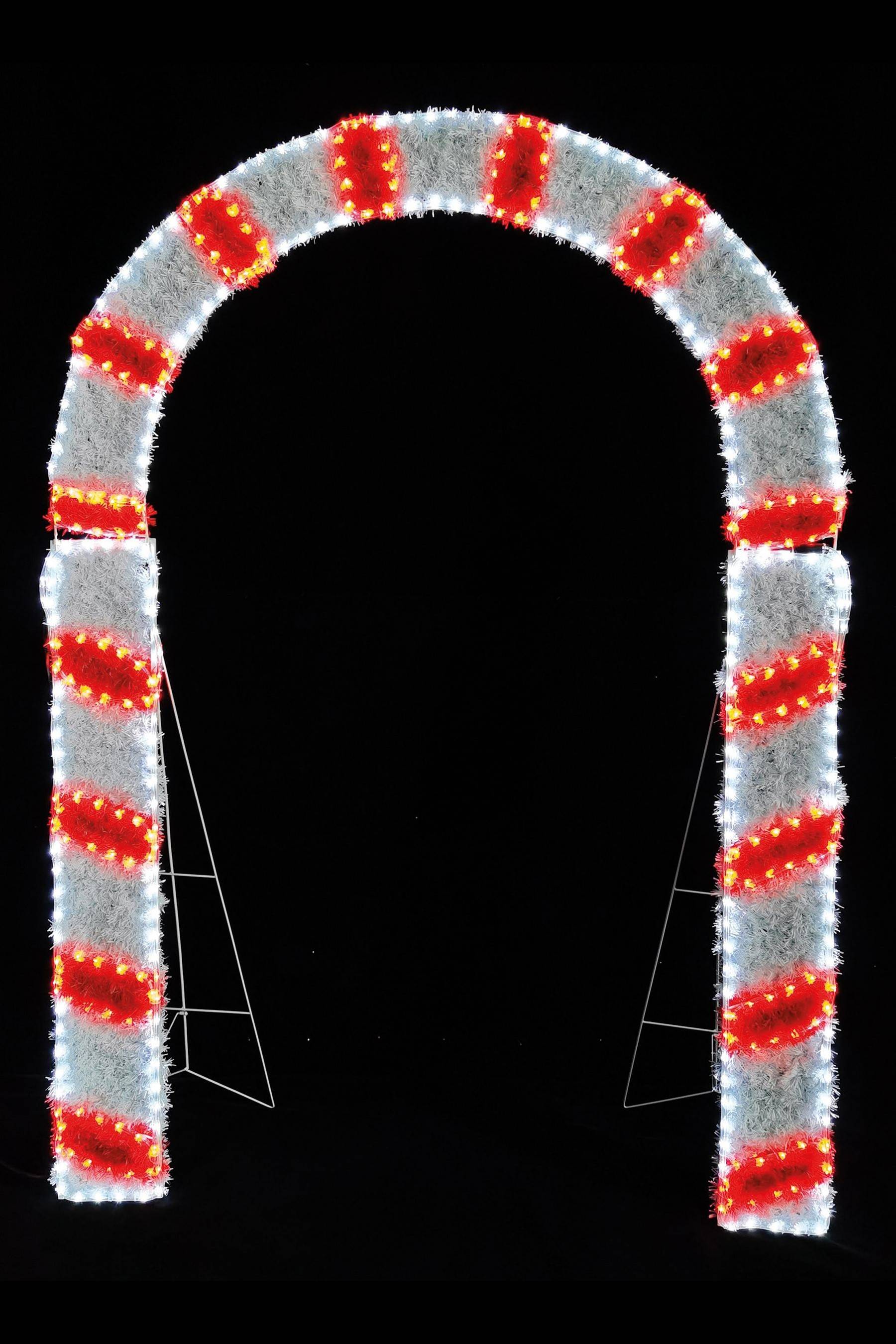 Large Christmas Decorations Outdoor Led Lighted Arch Buy Christmas