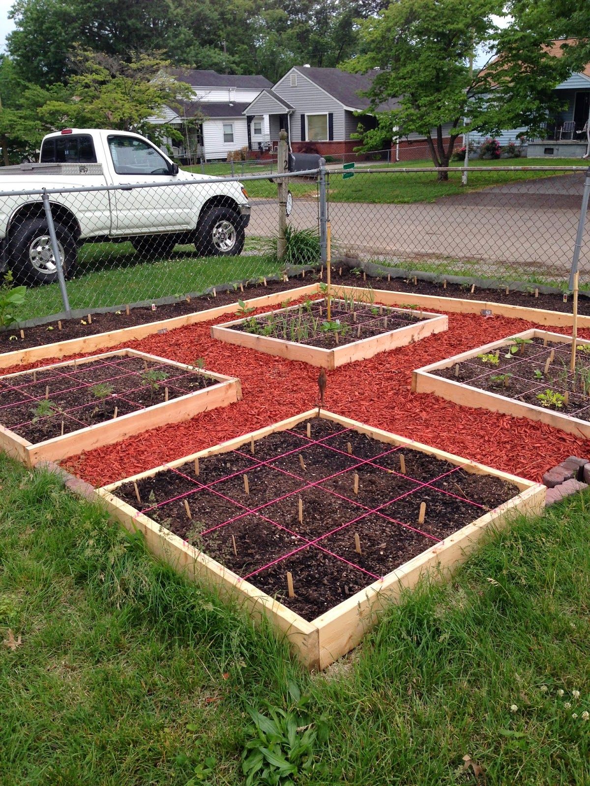 Square Foot Gardening Spacing Artichoke Garden