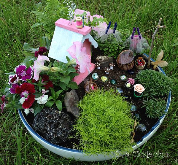 Your Own Princess Fairy Garden Glitter