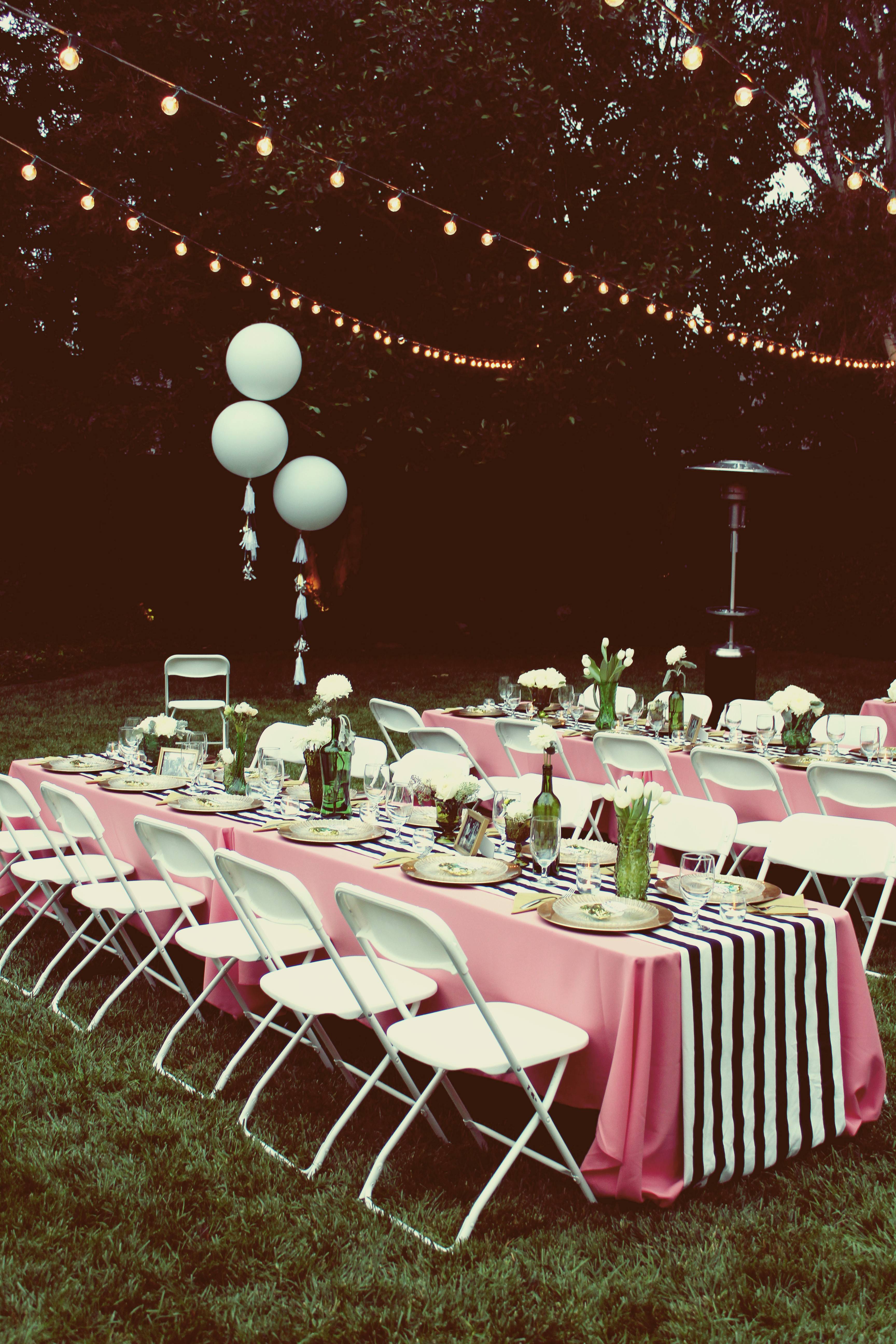 Outdoor Vintage Lace Tea Party Bridal Shower Bridal Shower Ideas Themes