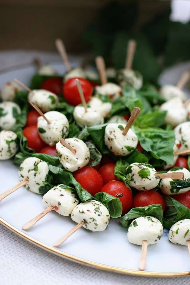 Aha Garden Party Food Table