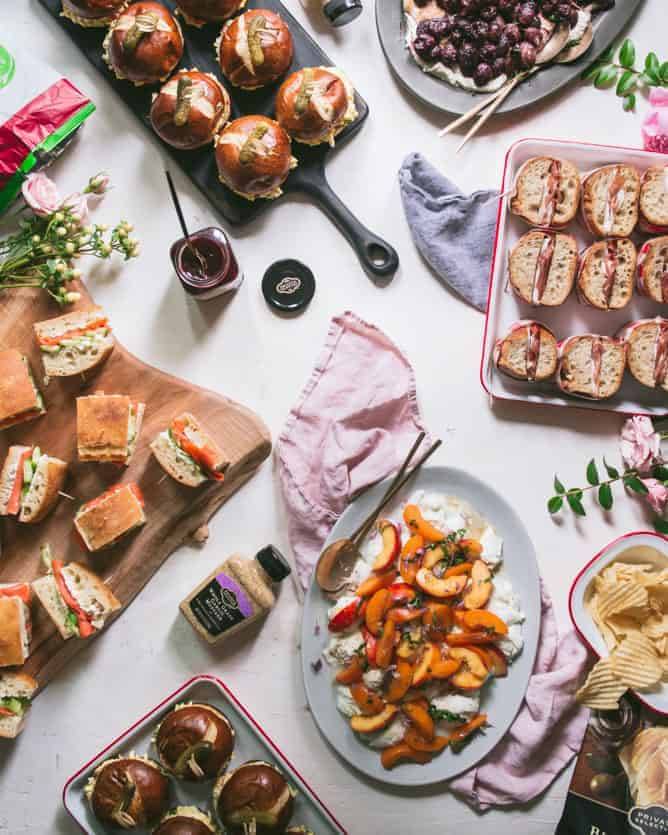 Best Wedding Garden Party Tea Sandwiches