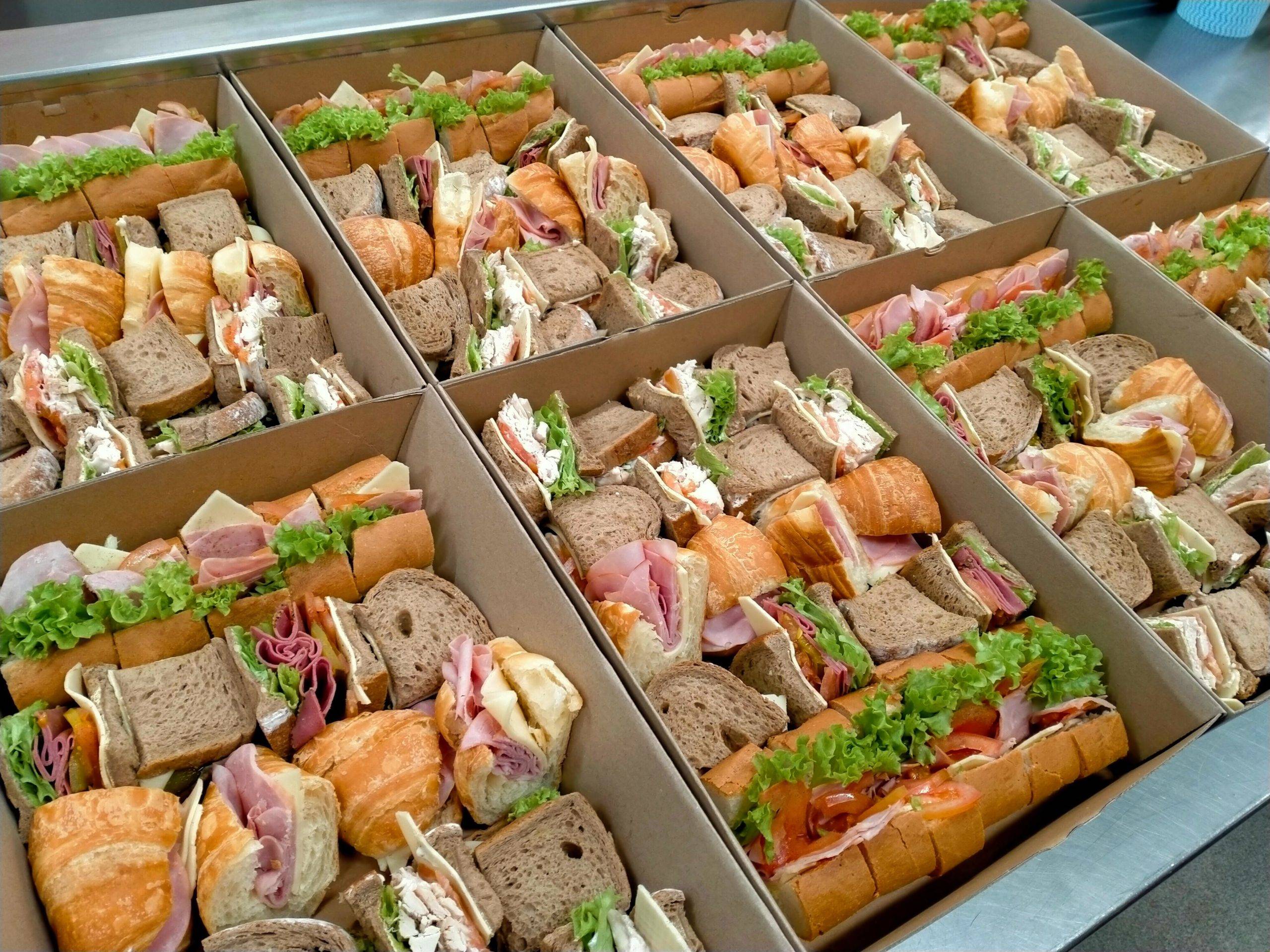 Fresh Garden Party Sandwiches