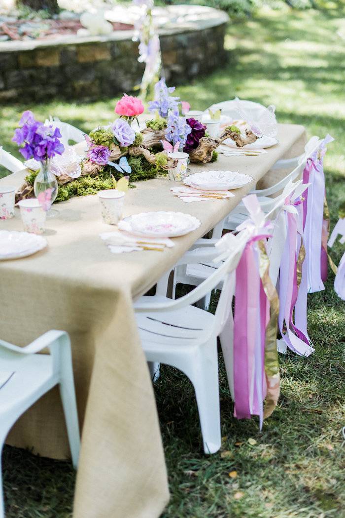 Karas Party Ideas Enchanted Fairy Garden Birthday Party