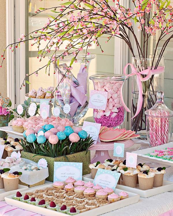 Karas Party Ideas Fancy Flower Garden Birthday Party