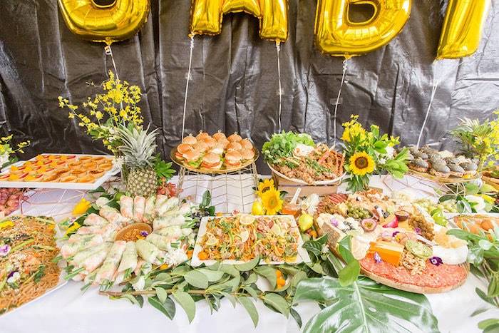 Garden Themed First Birthday Party Food And Drink Ideas Kid Transit