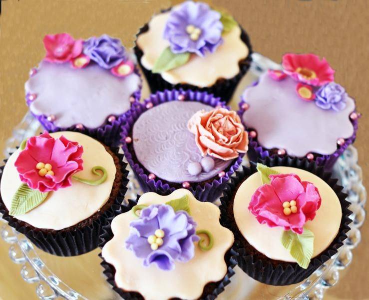 Flower Garden Cupcakes Delightful E Made