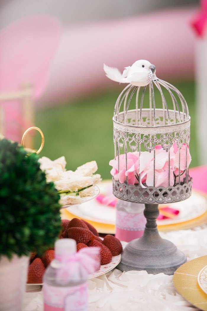 Karas Party Ideas Pink Butterfly Garden Birthday Party