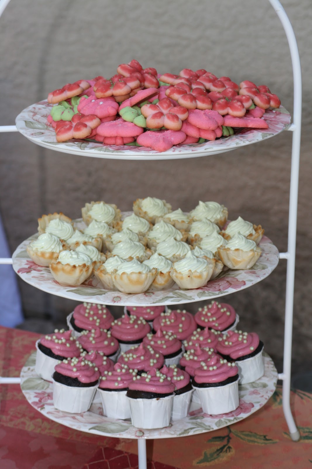 Yummy Garden Party Dessert Buffet