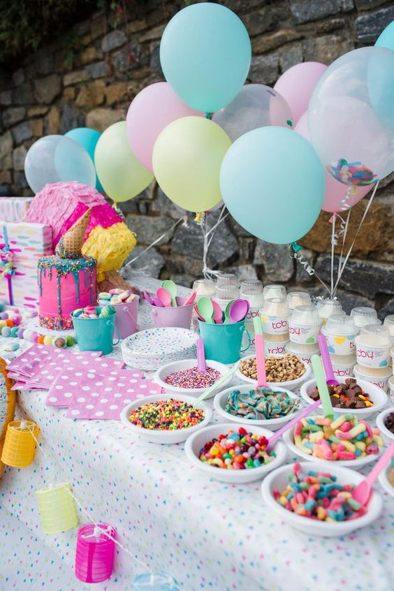 Kids Backyard Art Party Idea Pretty My Party Party Ideas