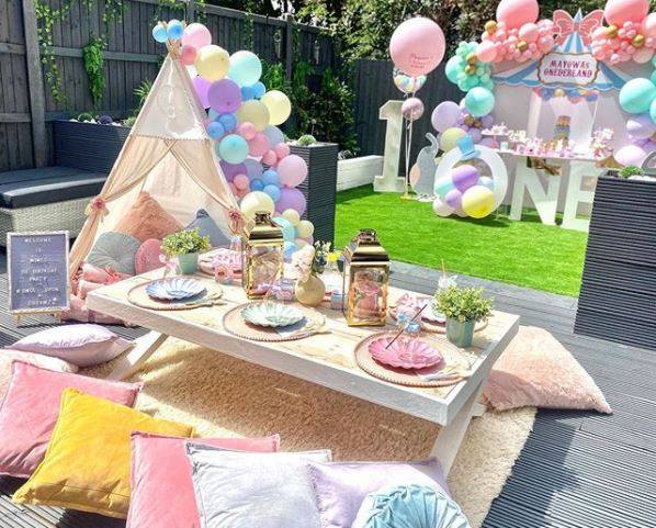 Outdoor Picnic Party Rentals Decor