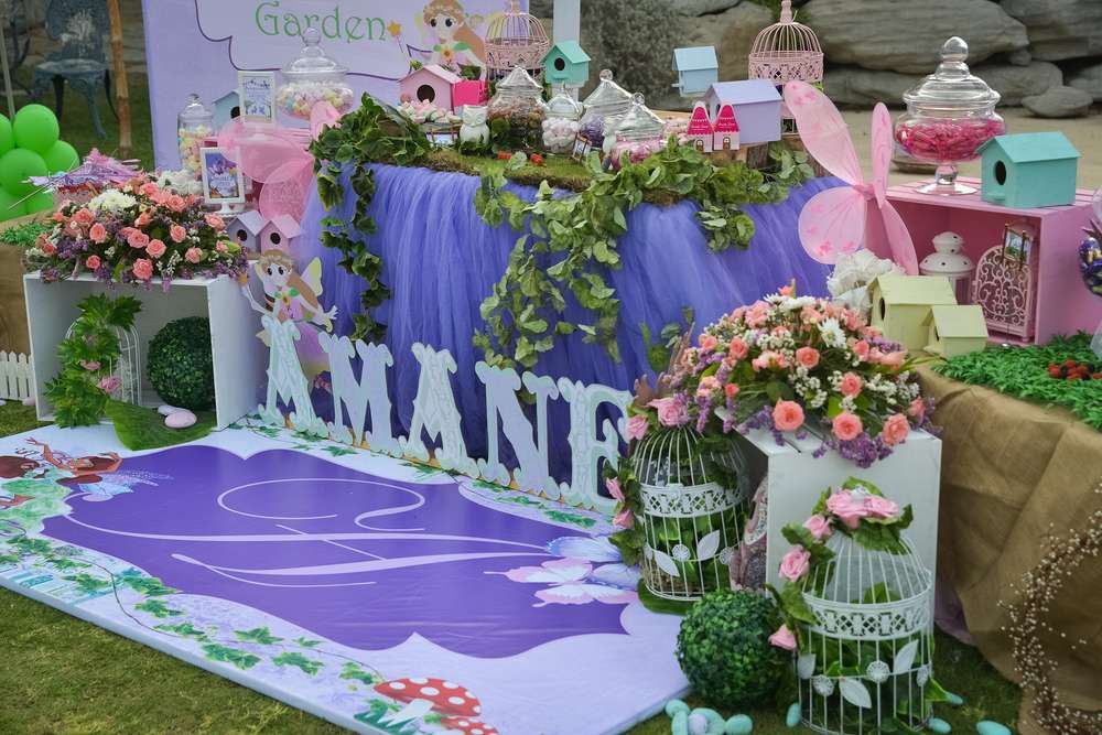 Karas Party Ideas Enchanted Garden Princess Birthday Party