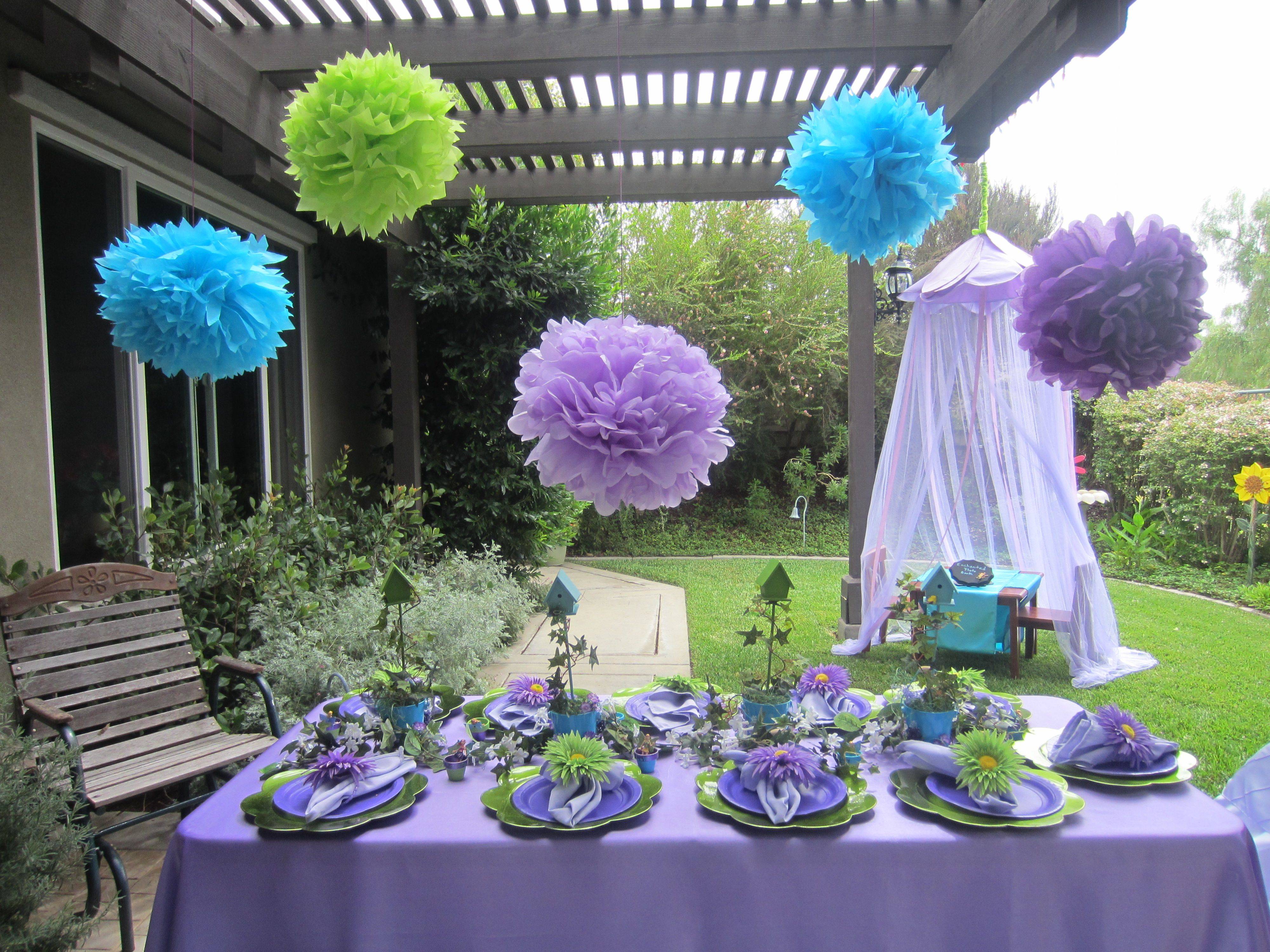 Fairy Talefairiesgarden Birthday Party Ideas